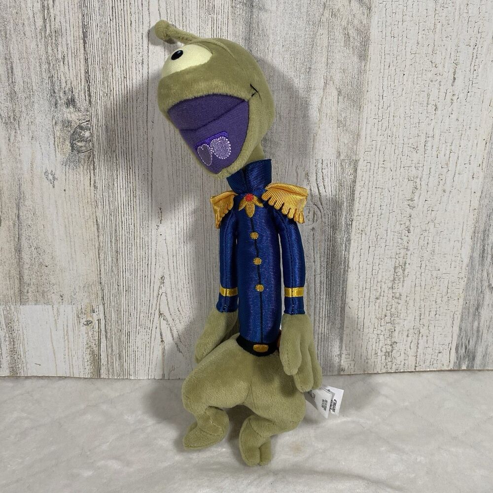Disney Store Pleakley Plush Lilo & Stitch 12" Galactic Federation One Eye Alien